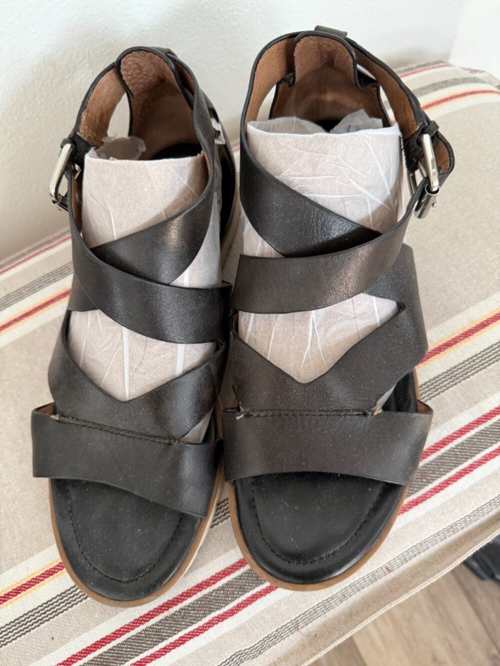 SOFFT Mirabelle Buckle Sandals Black 7.5